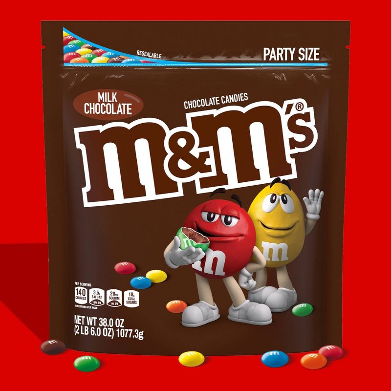 M&#38;M&#39;s Party Size Milk Chocolate Candy - 38oz, 5 of 10