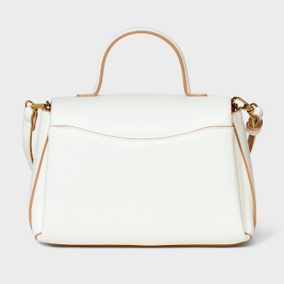 Mini Top Handle Crossbody Bag - A New Day&#8482; Off-White_1