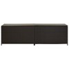vidaXL Storage Chest Brown Poly Rattan and Powder-Coated Steel - 2 of 2