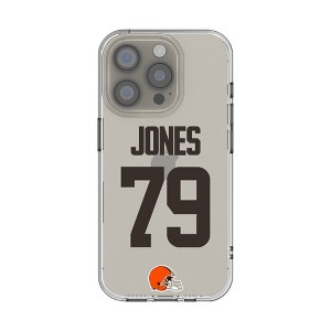 NFL Cleveland Browns Players Game Tactic Clear Cell Phone Case for Apple iPhone - 1 of 4