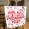 Big Dot Of Happiness Happy Valentine's Day - Valentine Hearts Party Dining  Tabletop Decor - Cloth Table Runner - 13 X 70 Inches : Target