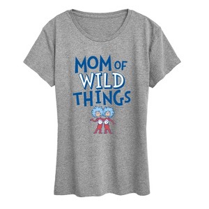 Women's - Dr. Seuss - Mom of Wild Things Short Sleeve Graphic T-Shirt - 1 of 4