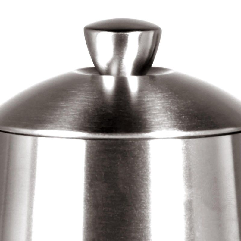 Frieling Sugar bowl /spoon, brushed finish, 10 fl. Oz., Stainless steel, 2 of 5