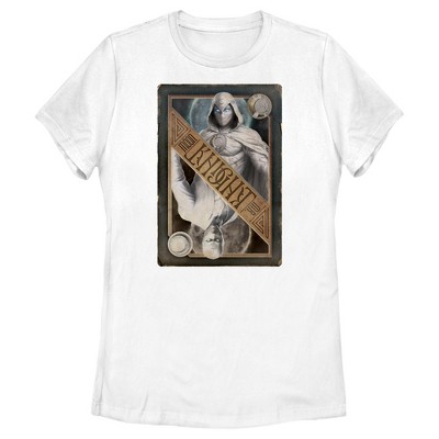 Women's Marvel: Moon Knight Split Personality Playing Card, Who Will Win T-Shirt