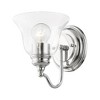 Livex Lighting Moreland 1 - Light Vanity in  Polished Chrome - 3 of 4