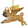 Design Toscano Honor the Pooch: Pug Holiday Dog Angel Ornament - 4 of 4
