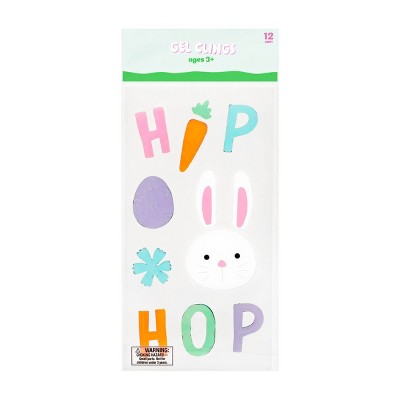 Easter Gel Clings Carrot - Bullseye's Playground™