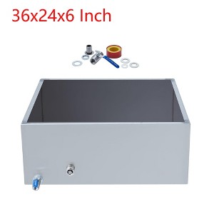 36"x24"x6" Maple Syrup Evaporator Pan Stainless Steel With a Valve Two interface - 1 of 4