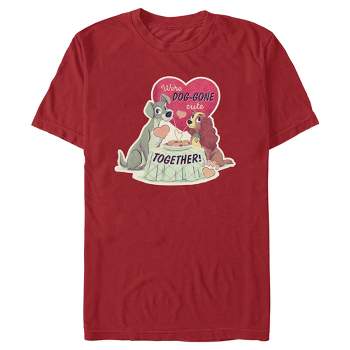 Men's Lady and the Tramp We're Dog-Gone Cute T-Shirt