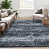 Washable Rug Large Area Rugs for Living Room Non-Slip Paisley Distressed Rugs for Bedroom Stain-Resistant Traditional Low Pile Accent Carpet - 2 of 4