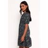 Petal and Pup Tasmin Midi Dress - Blue Floral XL - 3 of 4