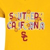 NCAA USC Trojans Girls' V-Neck T-Shirt - 3 of 3