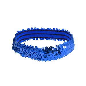 Unique Bargains Women's Stretch Sequins Headbands 1 Pc - 1 of 4