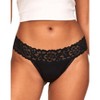 Adore Me Women's Kourtney Cotton Pack Thong Panty - 3 of 4