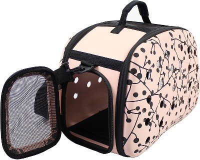 Pet Life Narrow Shelled Collapsible Military Grade Transportable Designer Carrier