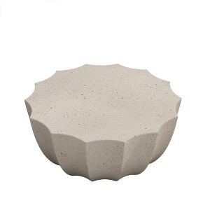 Dexmalle Modern Outdoor and Indoor Waterproof Coffee Table - 1 of 4