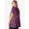 Roaman's Women's Plus Size Ultimate Scoopneck Swing Tunic - 3 of 4