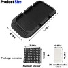 TruAIR Multifunctional Anti-Slip Dashboard Mat with Phone Holder Slot - 2 of 4