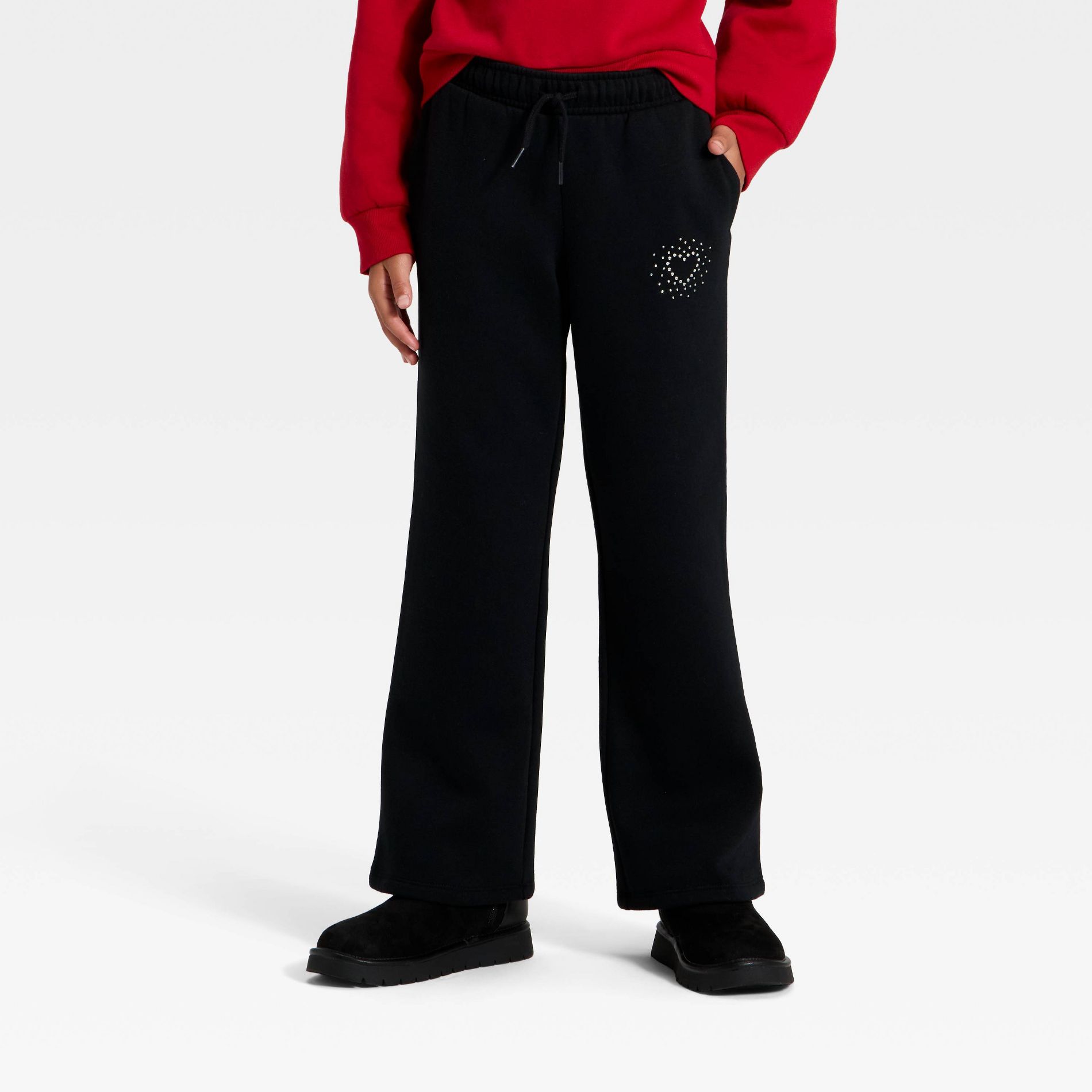 Girls' Pull-On Fleece Pants - Cat & Jack™