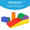 Best Choice Products 5-Piece Kids Climb & Crawl Soft Foam Block Playset Structures for Child Development - 2 of 4