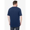 KingSize Shrink-Less Lightweight Longer-Length Crewneck Pocket T-Shirt - 3 of 4