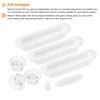Unique Bargains Single Coil Switch Tip Plastic Pick Up Cover Set - 4 of 4
