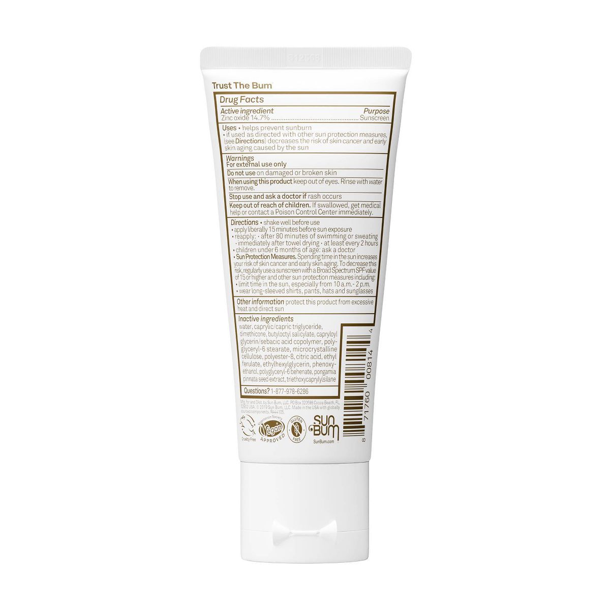 Sun Bum Mineral Sunscreen Lotion - SPF 30 - 3 fl oz - thumbnail 7