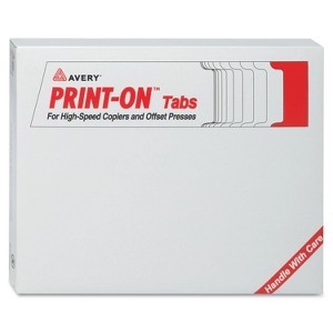 Avery Customizable Print-On Dividers 5-Tab Letter 30 Sets 20406 - 1 of 2