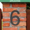 Unique Bargains 304 Stainless Steel Durable Rustproof House Numbers 1 Pc - 4 of 4