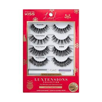 KISS Products Lash Couture Luxtension Holiday Collection - Mega Volume - 4pr