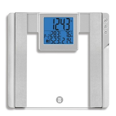 Weightwatchers Body Analysis Digital Glass Scale - health and beauty - by  owner - household sale - craigslist