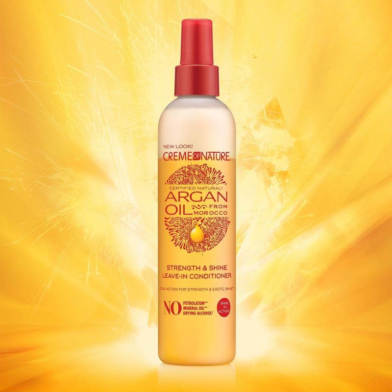 Creme of Nature Strength & Shine Leave-In Conditioner with Argan Oil - 8.4 fl oz, 5 of 8