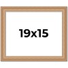 PosterPalooza | Weathered Yellow Picture Frame - UV Acrylic, Backing Board, Hanging Hardware Included - 2 of 4