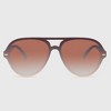 Anna-Kaci Women's Retro Aviator Sunglasses with Gradient Lenses - 2 of 3