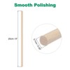 Unique Bargains Arts Garden Christmas Decoration Round Natural Wood Sticks 20 Pcs - 2 of 4