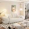 NicBex Human Dog Bed Foldable Sofa Bed Loveseat Couch with Pillows,Upholstered Futon Sofa for Living Room,Bedroom - 2 of 4