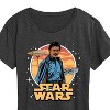 Women's - Star Wars - Lando Circle Short Sleeve Graphic T-Shirt - 2 of 4