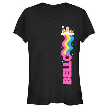 Juniors Womens Minions: The Rise of Gru Rainbow Bello T-Shirt