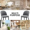 Set of 2 Upholstered Dining Chair Dining Kitchen Mid-Century Modern Chairs with Back and Padded Cushion for Kitchen Dining Living Room - 3 of 4
