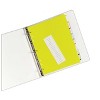 Avery Heavy-Duty Plastic Dividers for 3 Ring Binders and 7 Ring Binders, 8-Tab Set, Multicolor with White Labels, 1 Set (23084) - 2 of 4