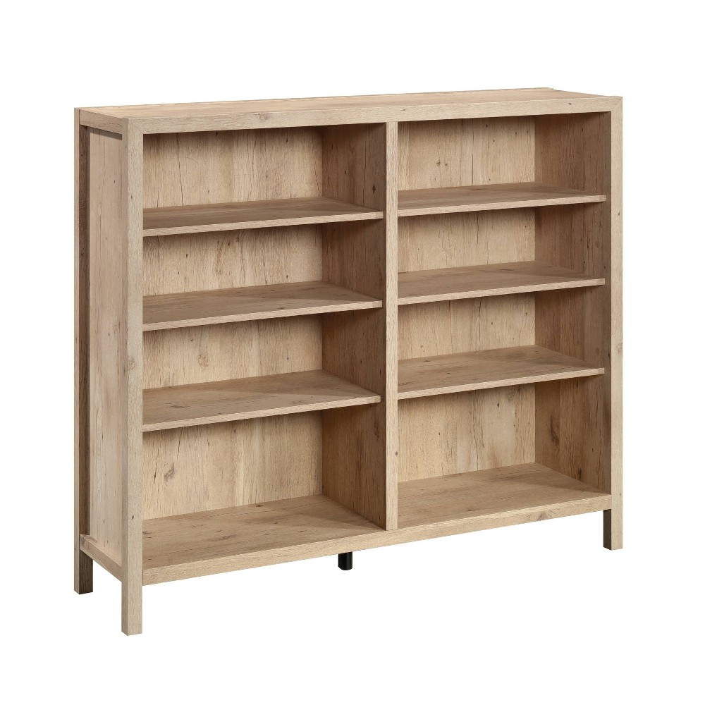 Photos - Wall Shelf Sauder 47.63"Pacific View Horizontal Bookcase Prime Oak - : Adjustable, Lam 