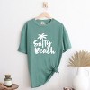 Simply Sage Market Salty Beach Garment Dyed Tee - S - Light Green - 3 of 4