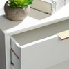Baskin 3 Drawer Accent Table - White - Safavieh. - 2 of 4