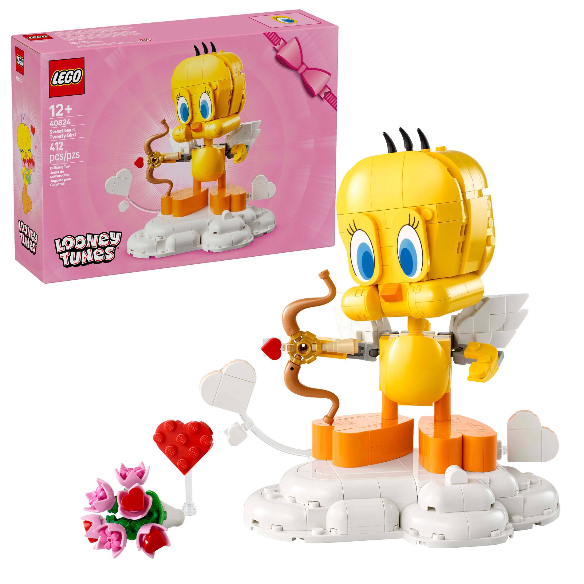 LEGO Looney Tunes Sweetheart Tweety Bird Toy 40824