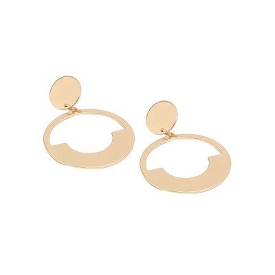 SOHI Women's California Gold Party Drop Earring