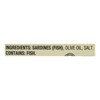 Season Brand Skinless & Boneless Sardines In Pure Olive Oil - Case of 12/3.75 oz - 3 of 4