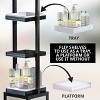 Azar Displays Slim Tower Retail Display with 3 Shelves - 3 of 4