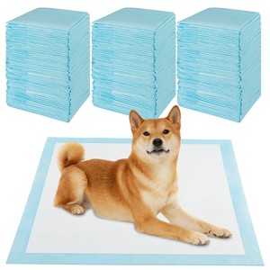 Tangkula 30"x 30"(150 Counts) Dog Potty Training Pads Puppy Pee Pads w/ Quick-Drying - 1 of 4