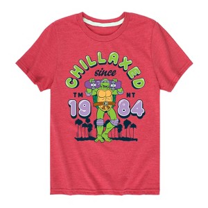 Boys' - Teenage Mutant Ninja Turtles - Chillaxed Since 84 Short Sleeve Graphic T-Shirt - 1 of 4