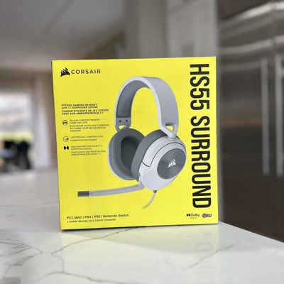 CORSAIR HS55 Stereo Gaming Headset, Multi-Platform Compatible (PC, Mac,  PS5/PS4, Xbox Series X, and Switch)